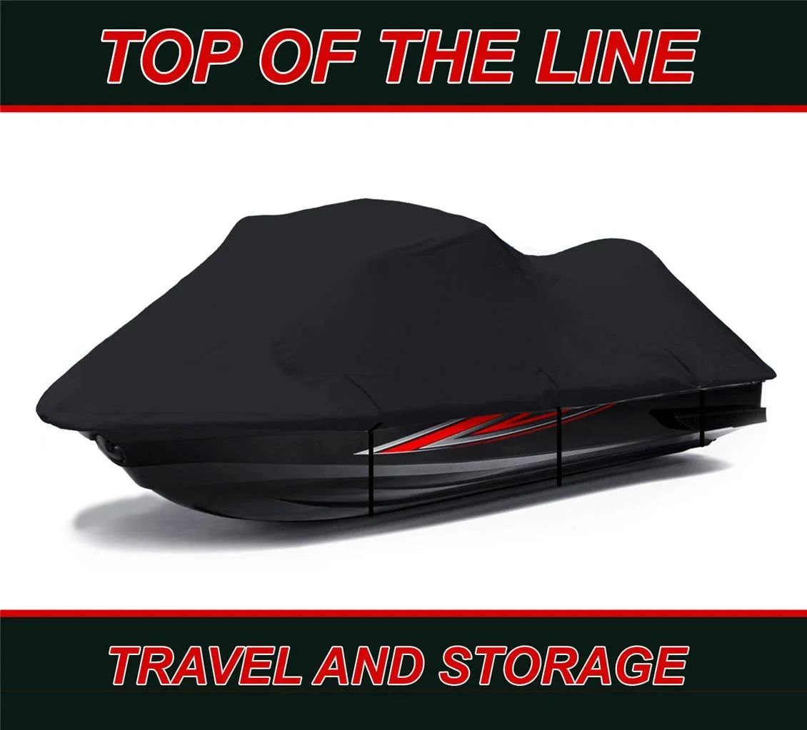 BLACK TOP OF THE LINE JET SKI protector matching for Polaris Pro 785 Limited 2001 Jet Ski shield PWC Covers 1-2 Seater