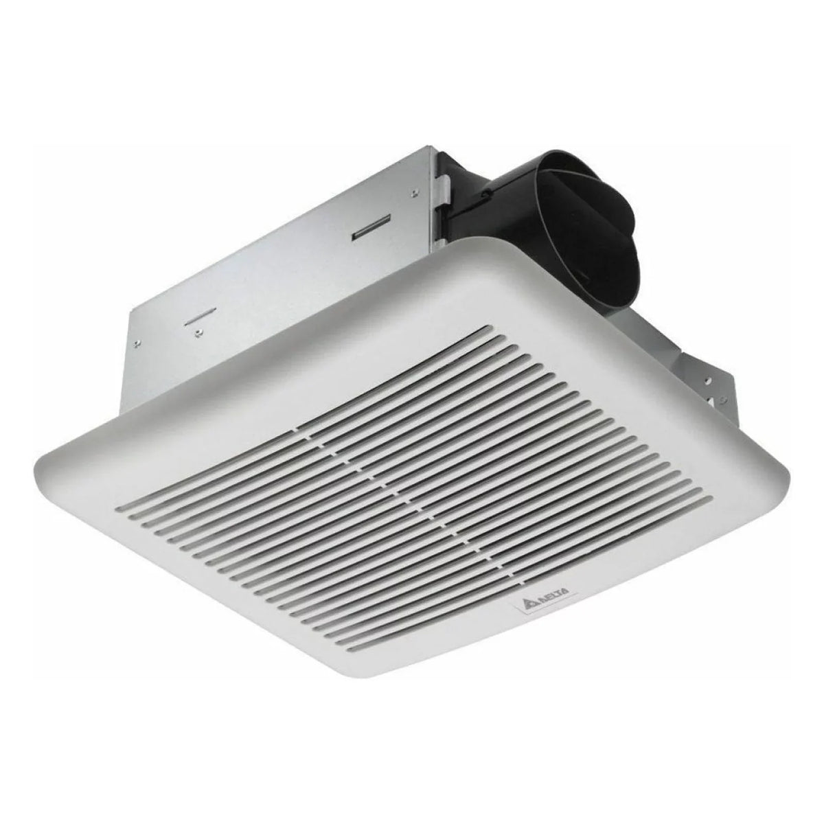 Delta Breez SLM70 7.5 Inch Slim Ventilation Bathroom Fan 70 CFM 2.0 Sones