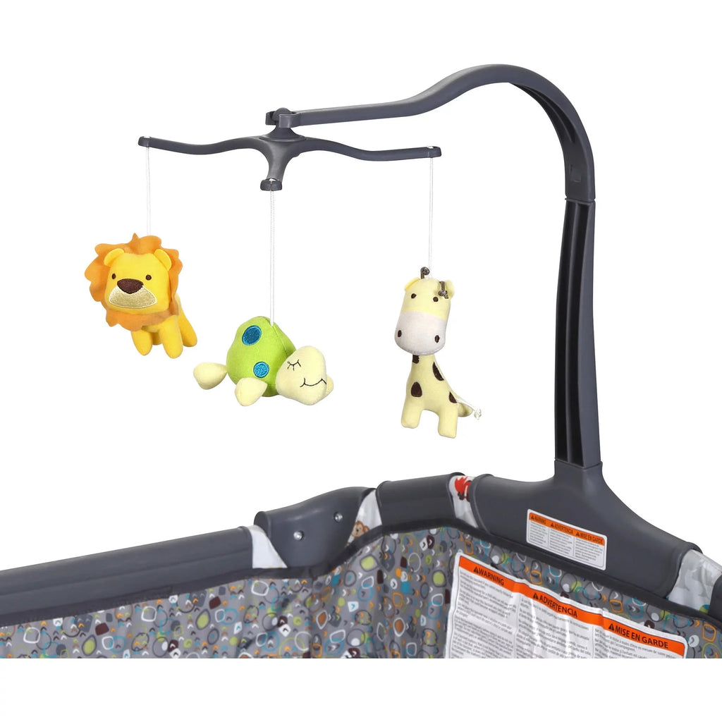 Baby Trend Nursery Center Playard, Tanzania Grey, Unisex