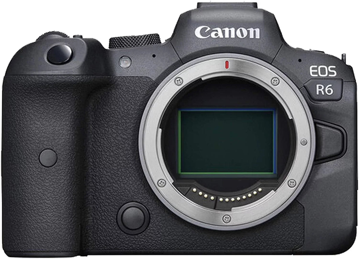 EOS R6 Mirrorless Digital Camera with RF 24-105mm f/4 L is USM Lens + RF 100-400mm is USM Lens + 420-800mm Super Telephoto Lens + 128GB Memory + Case + Tripod + Filters 43pc Bundle